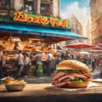 Tortas de lechón: un clásico callejero.