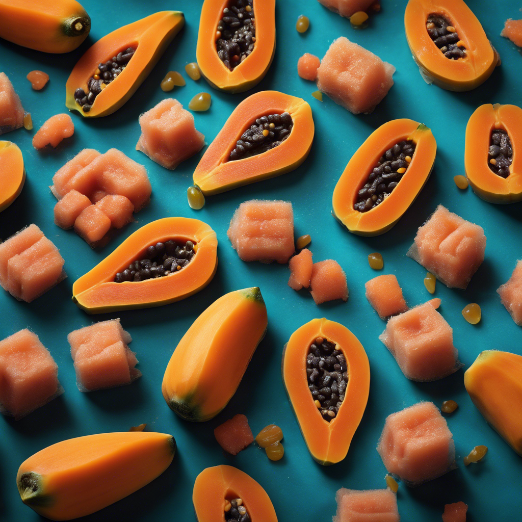 Dulces de papaya: un postre típico de Yucatán.