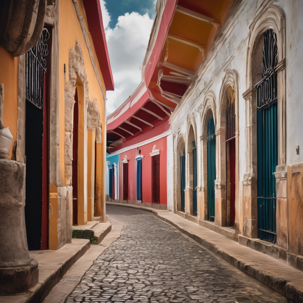 Los edificios coloniales más emblemáticos de Mérida.