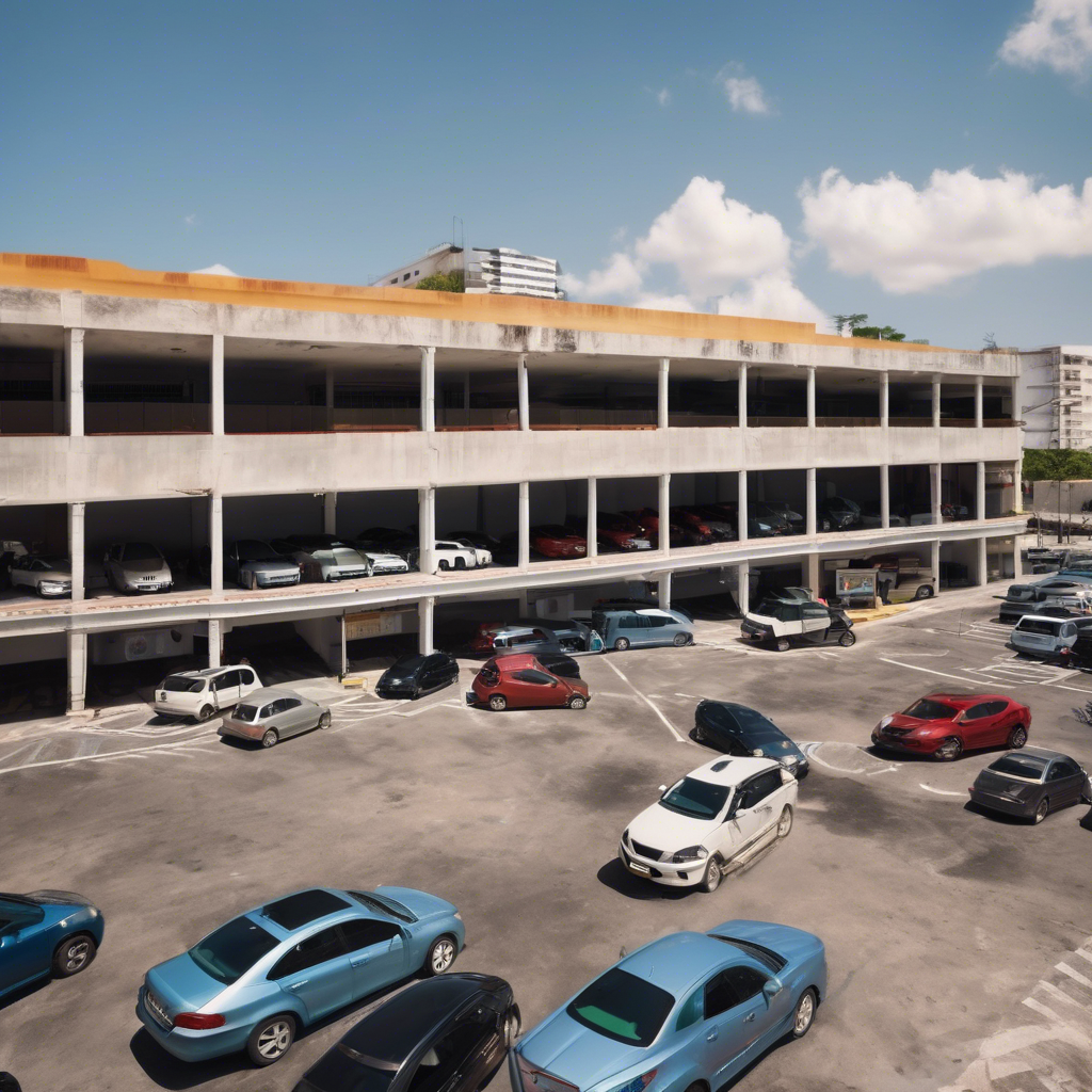 Los mejores estacionamientos en el centro de Mérida.