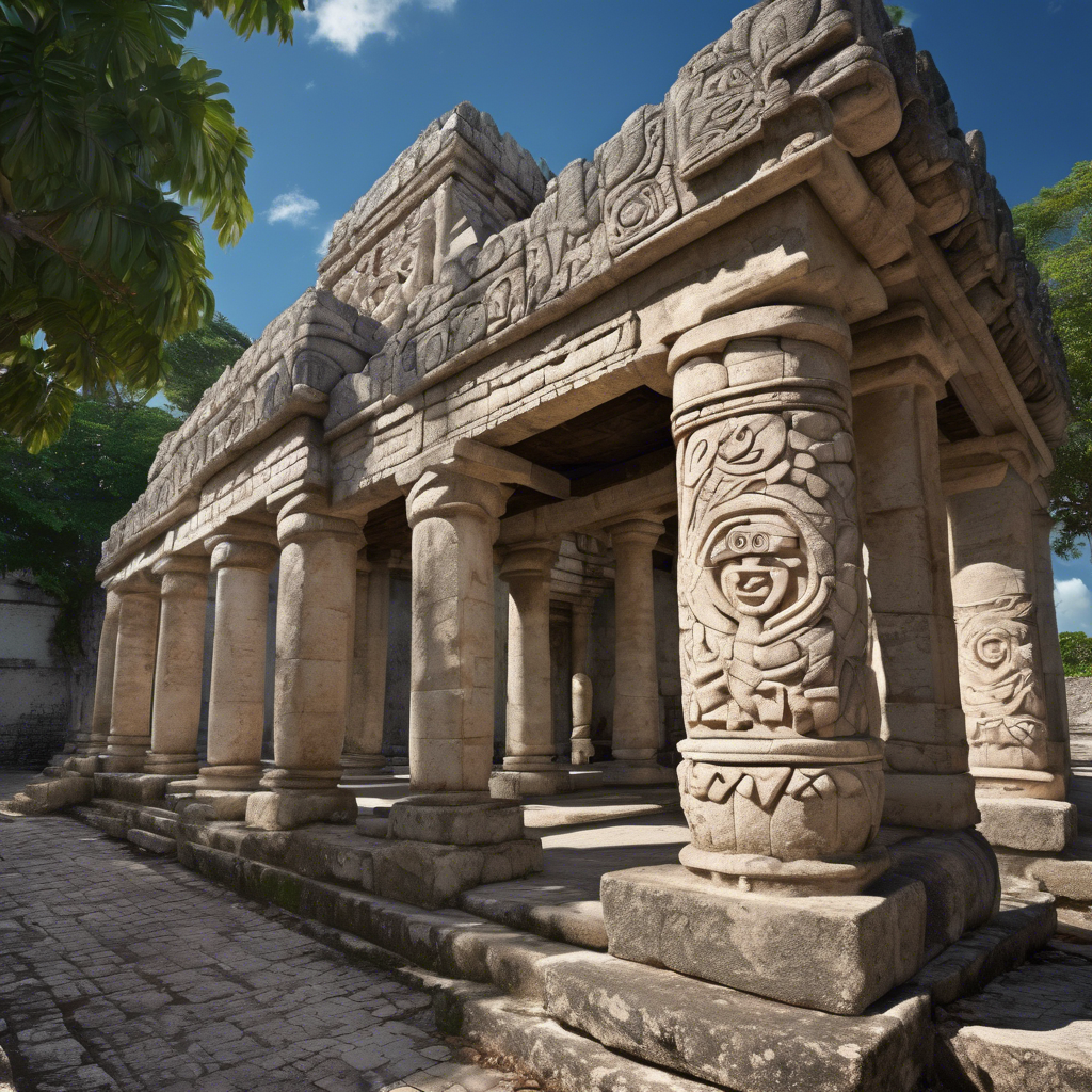 La arquitectura maya en la ciudad de Mérida.