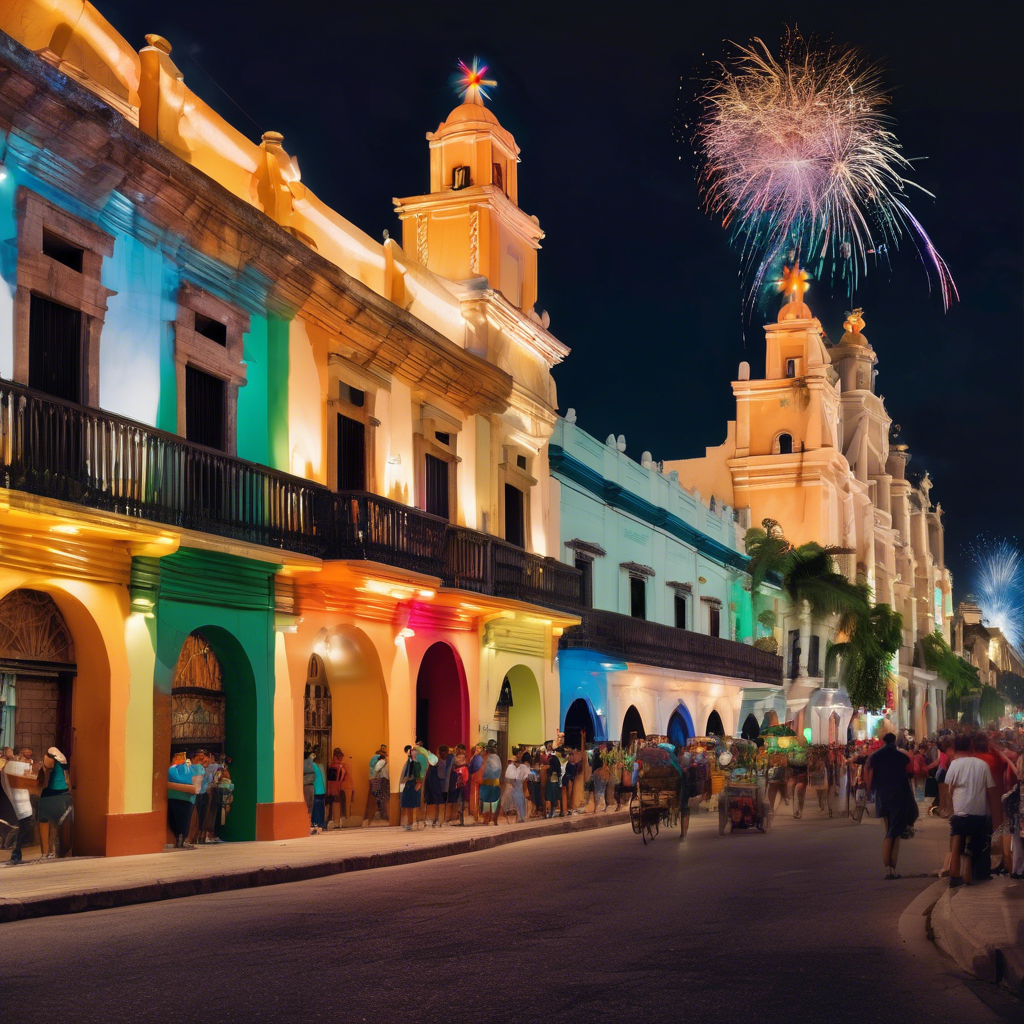 Cómo es la vida en Mérida durante las fiestas de fin de año.