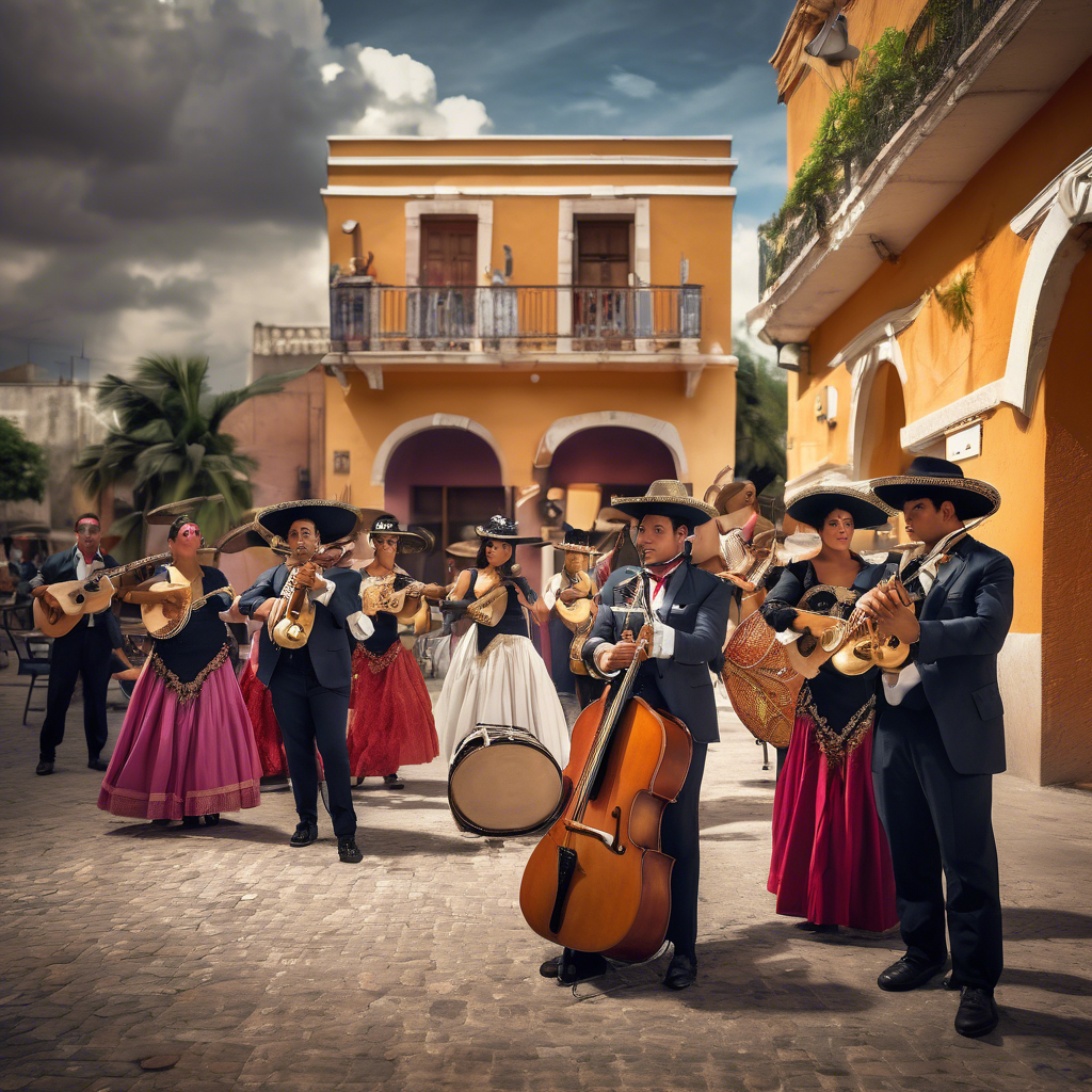 La música tradicional y moderna en Mérida.