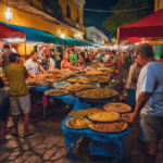 Los mercados nocturnos de comida en Mérida.