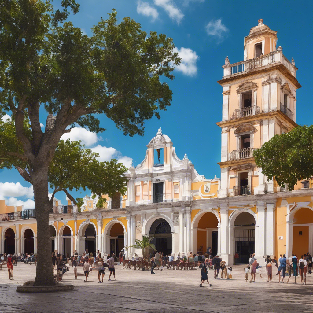 La Plaza Grande: corazón de la vida social y cultural de Mérida