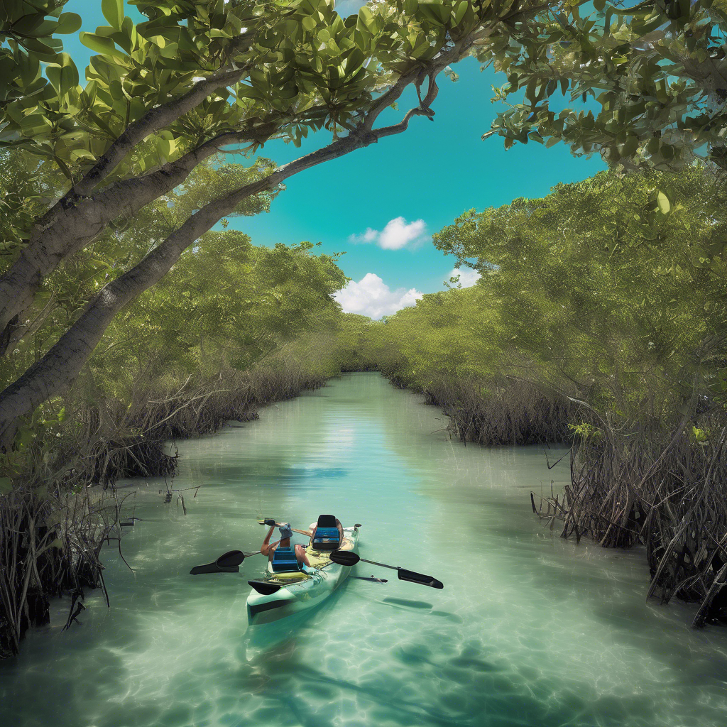 Rutas de kayak: manglares de San Crisanto y más
